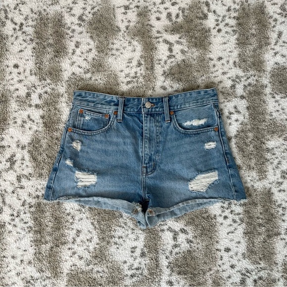 Madewell relaxed fit denim shorts - Picture 1 of 4